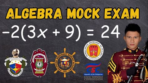 maap entrance exam reviewer|ALGEBRA MOCK EXAM .